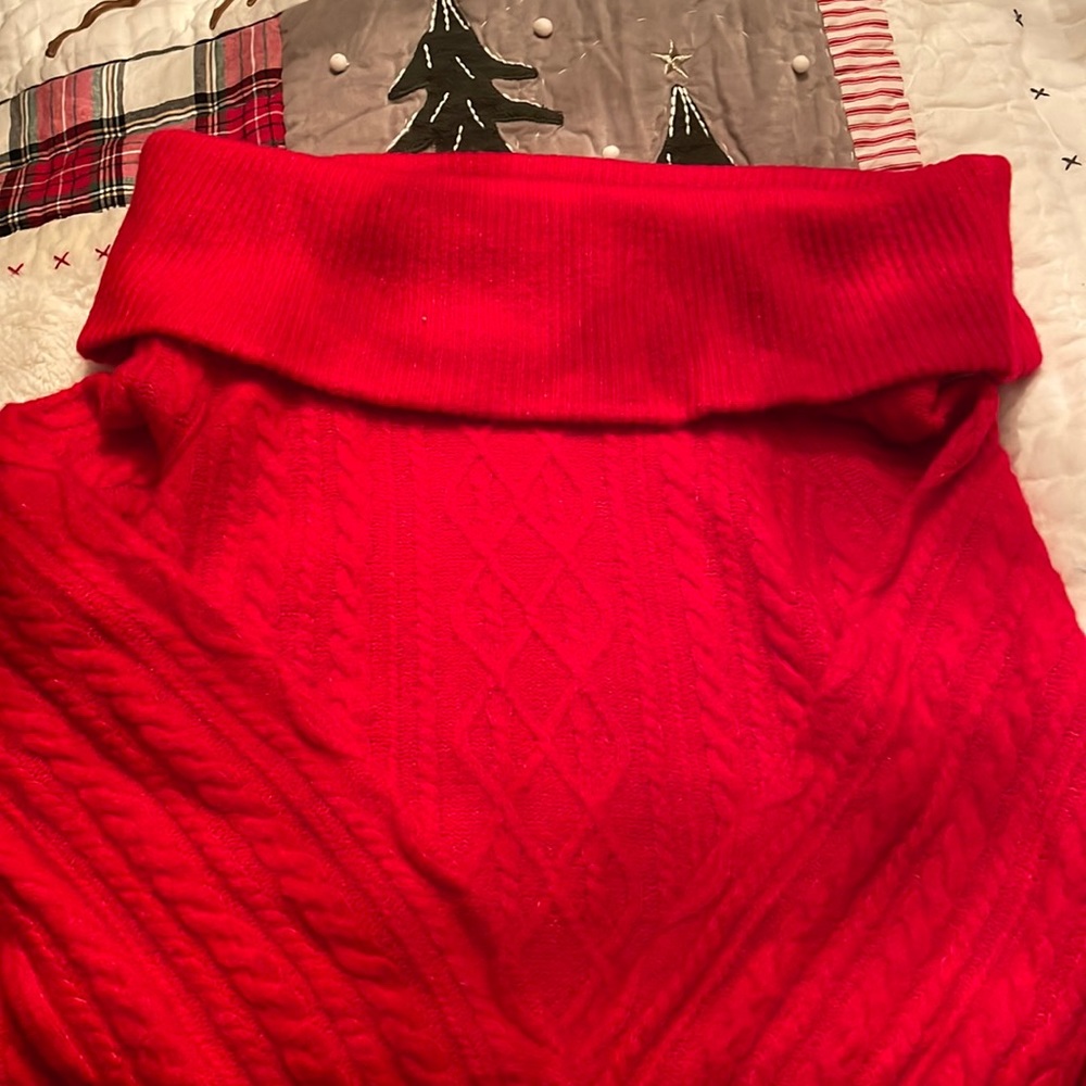 Off shoulder sweater